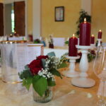 Hochzeit im Schloss Schieder mit kds events: Dekorationsvgerleih, Bewirtung und Catering