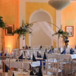 Hochzeit im Schloss Schieder mit kds events: Dekorationsverleih, Bewirtung und Catering, Trauung, freie Trauung