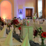 Hochzeit im Schloss Schieder mit kds events: Dekorationsverleih, Bewirtung und Catering, Trauung, freie Trauung