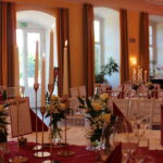 Hochzeit im Schloss Schieder mit kds events: Dekorationsverleih, Bewirtung und Catering, Trauung, freie Trauung