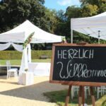Hochzeit im Schloss Schieder mit kds events: Dekorationsverleih, Bewirtung und Catering, Trauung, freie Trauung